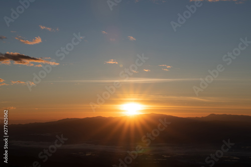 Beautiful colorful sky. Sky background