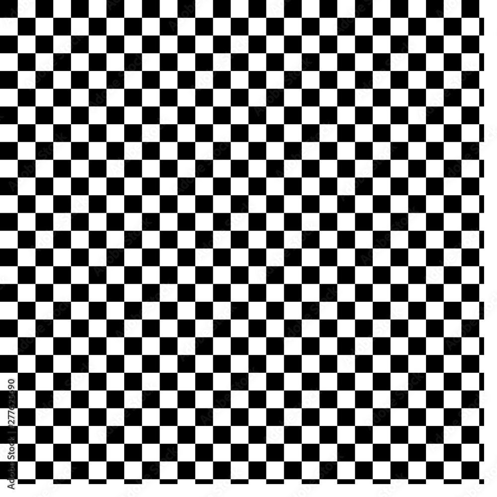 Fototapeta premium White and black squares on the background, used for making wallpaper
