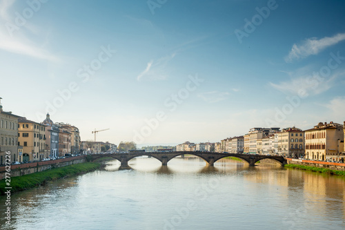 Ponte Santa Trinita in Florence Italy © ttinu