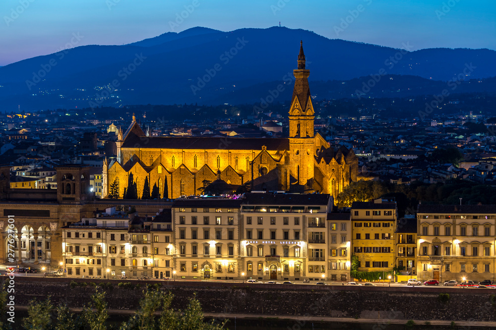 Fototapeta premium Basilica di Santa Croce di Firenze