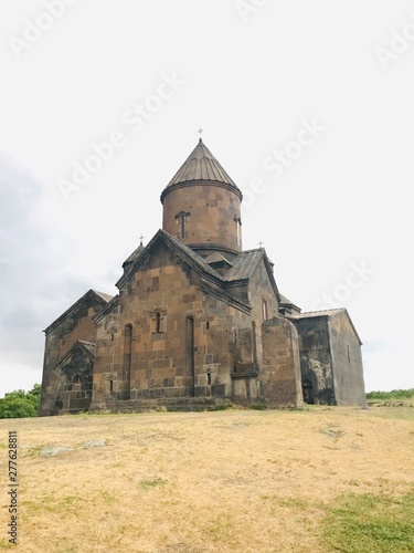 ARMENIA .SAGMOSAVANK ON THE EDGE OF THE BREAK photo