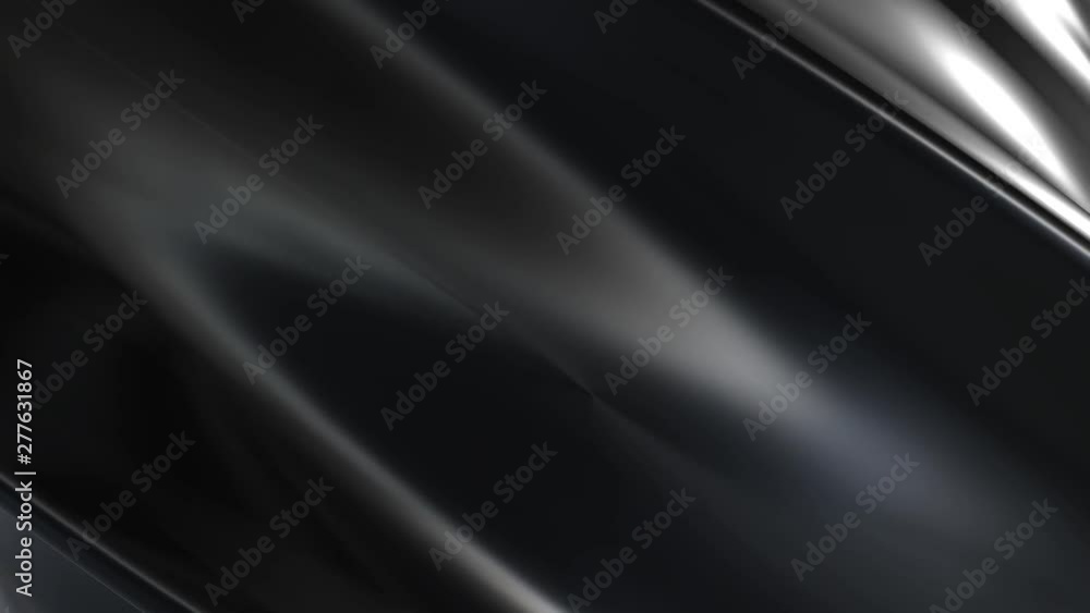 smooth form shiny metal chrome silver abstract motion background