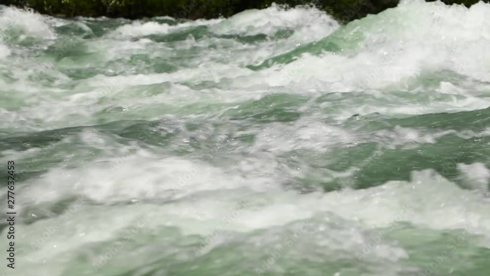 Crashing Rapids Close Up Slow Motion Crashing Rapids Close Up Slow Motion