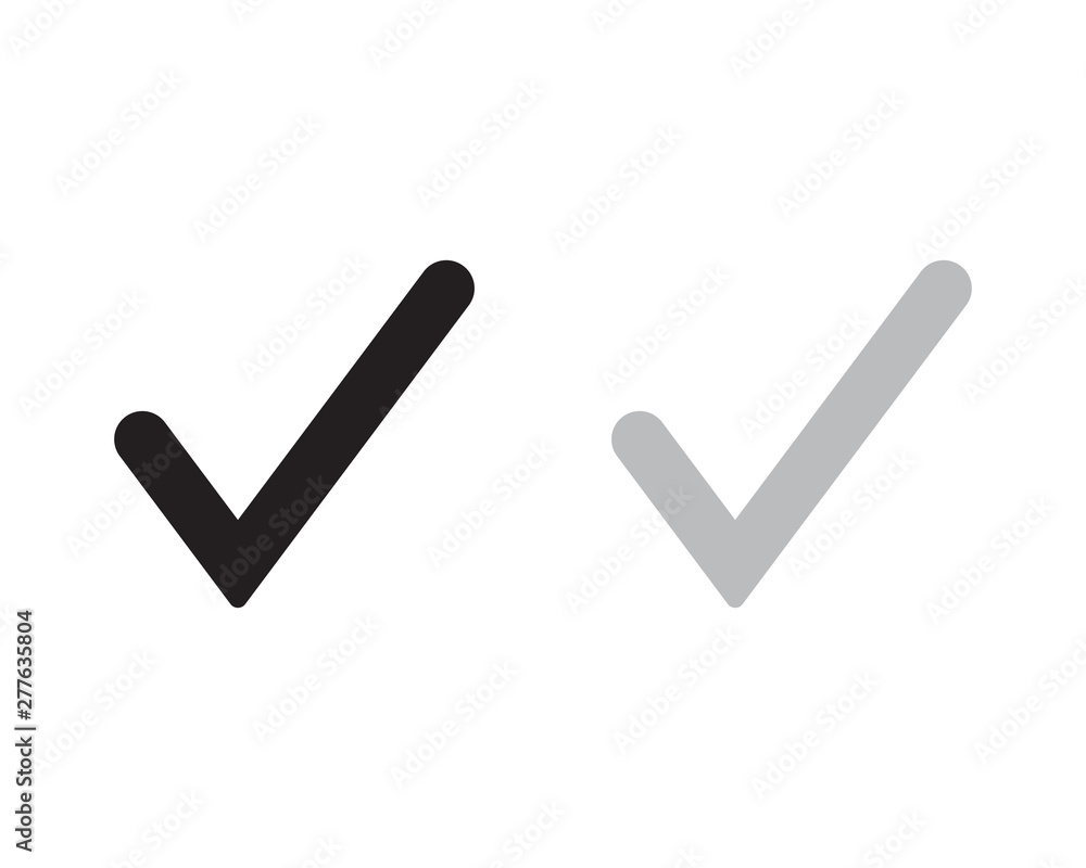 V Letter Logo Template and check mark v letter logo V Letter Logo Template and check mark v letter logo