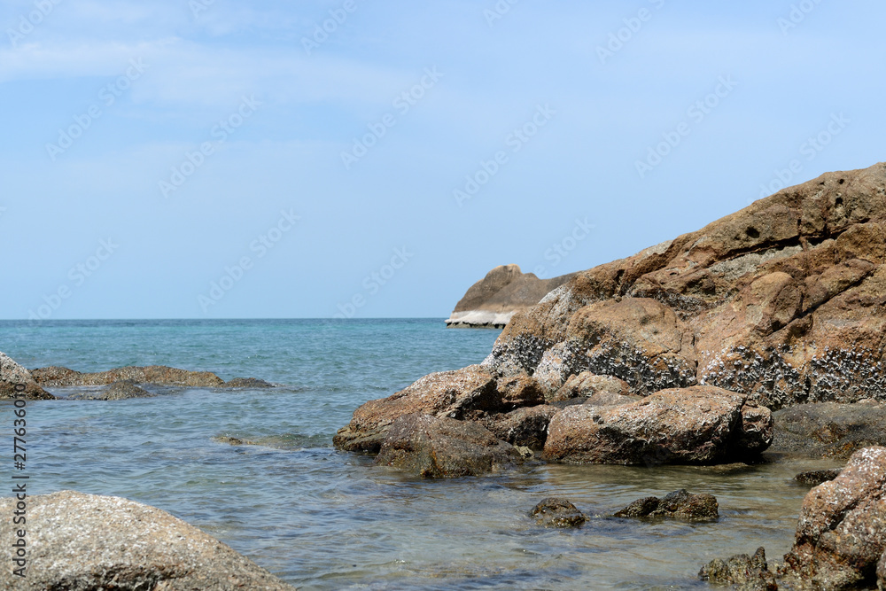 Beautiful coastal seascape, Samui island, Thailand