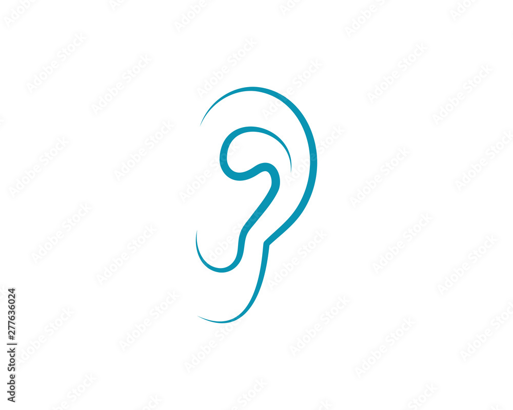 Hearing Logo Template vector icon Hearing Logo Template vector icon