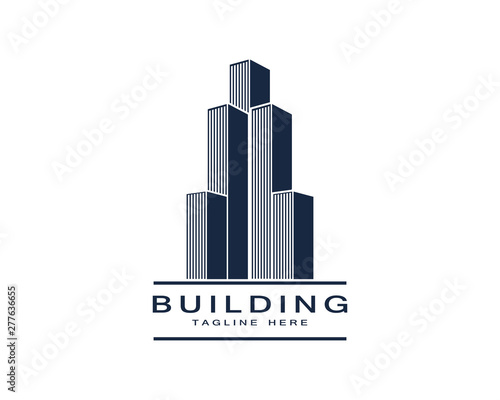 Building logo vector illustration