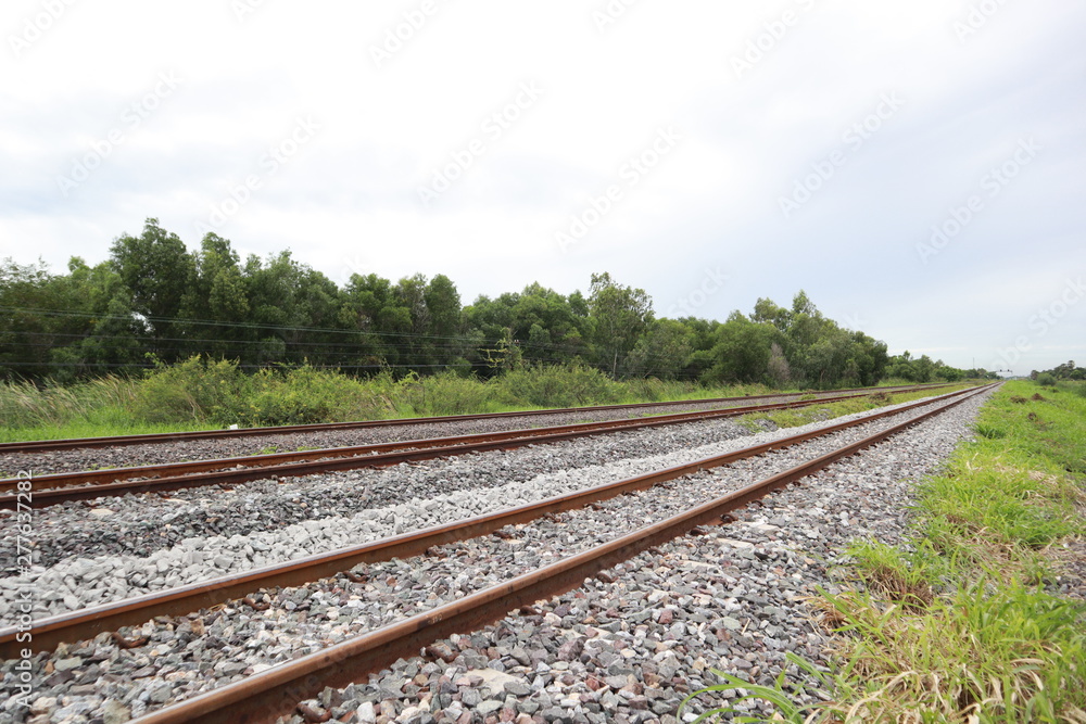 railway in the countryside