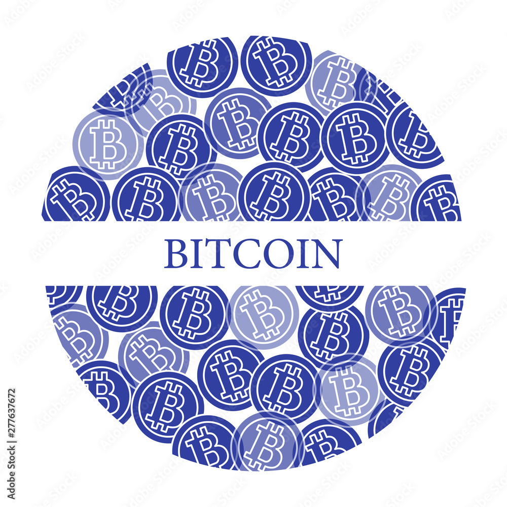 Bitcoins. Digital currency. Blockchain technology. Bitcoins. Digital currency. Blockchain technology.