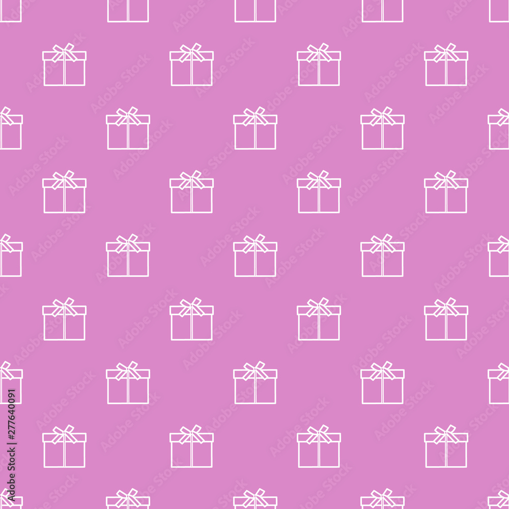 Seamless pattern with gifts boxes. Seamless pattern with gifts boxes.