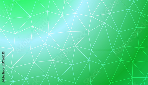 Abstract illustration with an elegant triangles. Template for your banner. Vector illustration. Creative gradient color