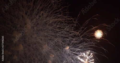 Stock footage of 4th of July fireworks photo