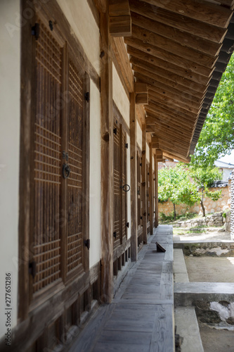 Harmony between Nature and Korean Traditional Houses  Hanok  in Korea