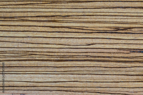 High resolution texture of natural wood Zebrano photo