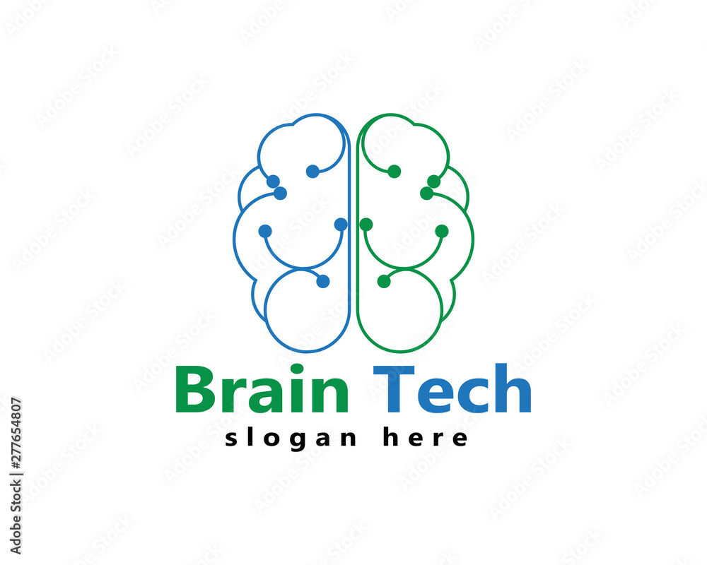 Brain Logo Template and symbols Brain Logo Template and symbols