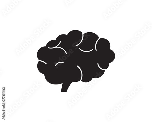 Brain Logo Template and symbols