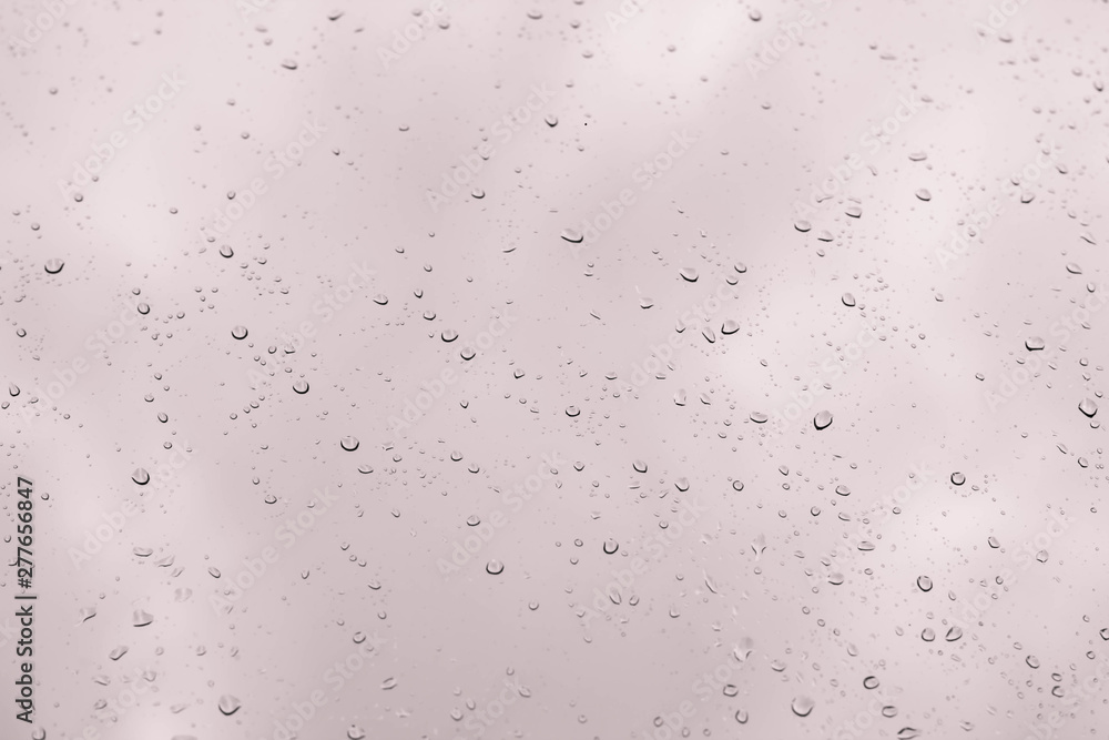 rain drops on the window rain drops on the window