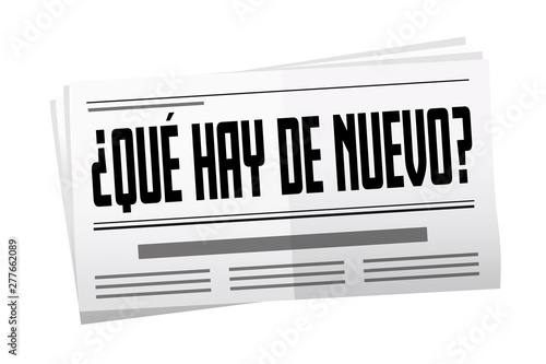¿ Qué hay de nuevo ?