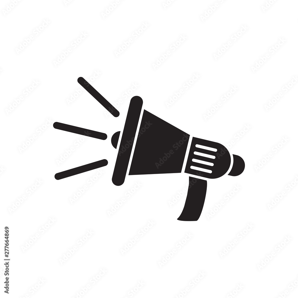 Obraz premium megaphone icon 