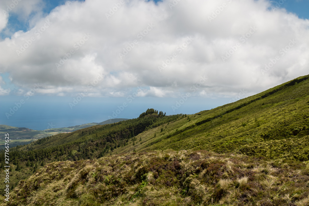 Hills at the north of Sao Miguel, Azores