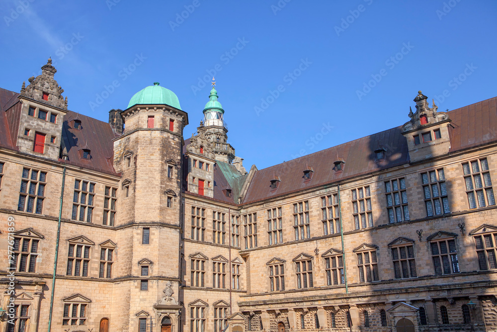 Kronborg medieval castle in Helsingor , Denmark Kronborg medieval castle in Helsingor , Denmark