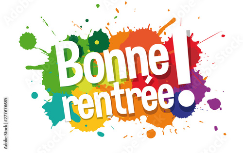 Bonne rentrée !