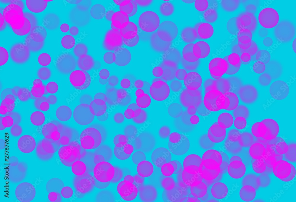 Purple and pink splash on light blue background Purple and pink splash on light blue background