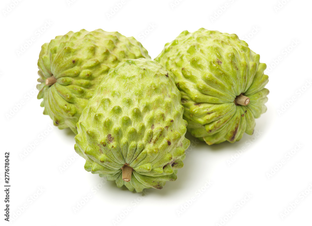 Fototapeta premium abstract, agriculture, annona squamosa linn, asian, background, custard, cut, delicious, diet, exotic, fiber, food, fresh, freshness, fruit, green, group, grow, half, harvest, health, healthy, isolate
