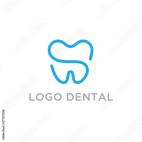 this is the tooth logo in the shape of the letter S