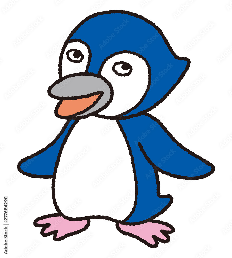 Obraz premium 自己紹介ペンギン2