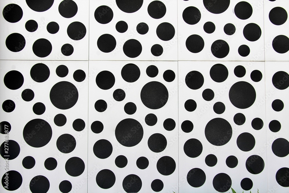 Wall covering made of thin metal sheets Wall covering made of thin metal sheets