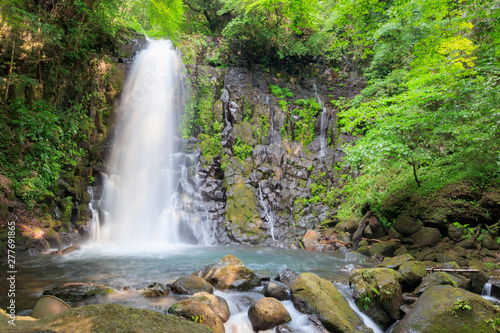 白糸の滝　shiraito waterfall 熊本県阿蘇市