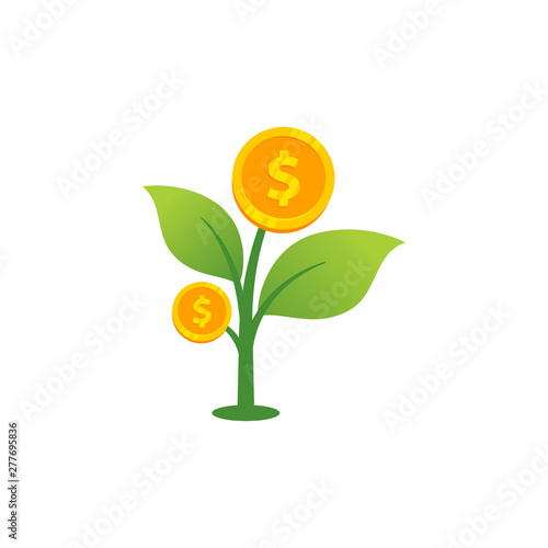 investment money vector icon illustration. stock market vector design ssymbol illustration