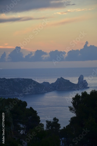 sunrise over the sea