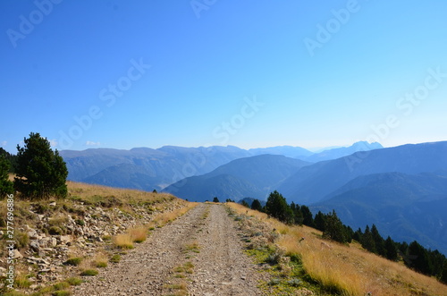 road in mountains