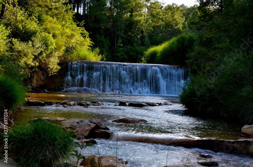 waterfall in forest