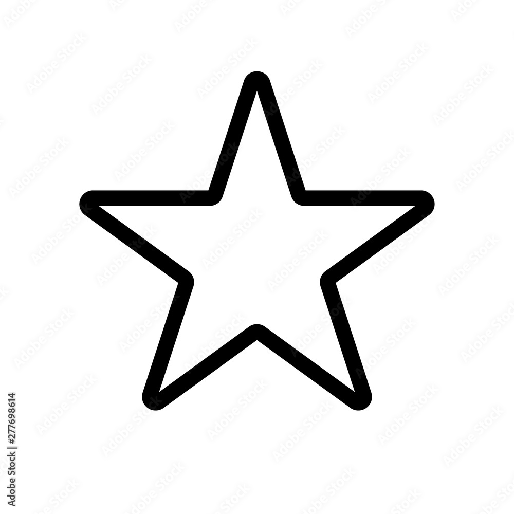 Star Icon vector. Star vector icon. Rating symbol Star Icon vector. Star vector icon. Rating symbol