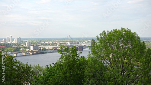 View of Kiev and the Dnieper in the spring