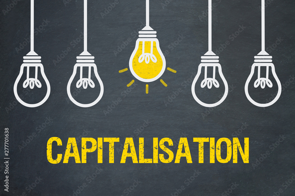 Fototapeta premium Capitalisation