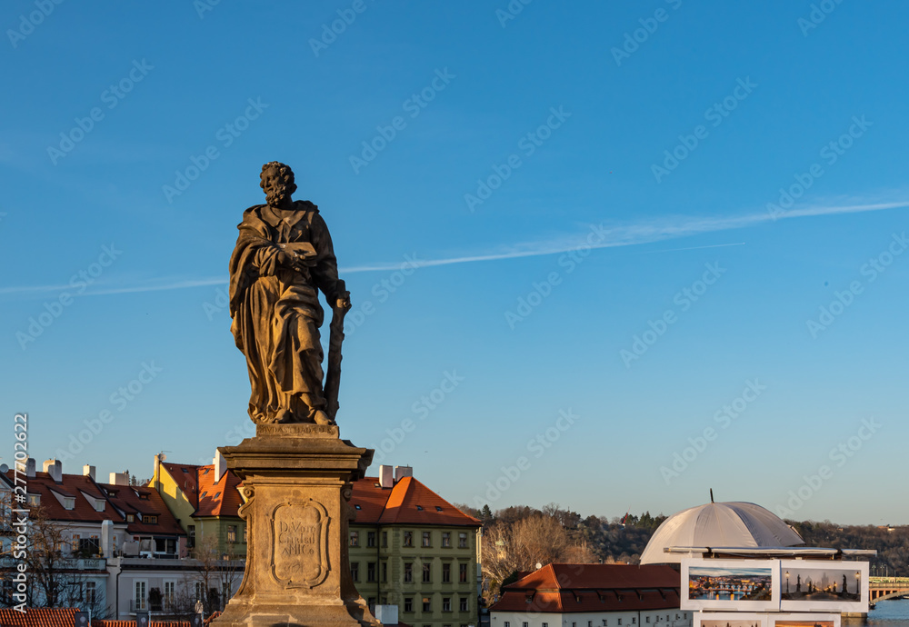 Monument for czech hero in Prague