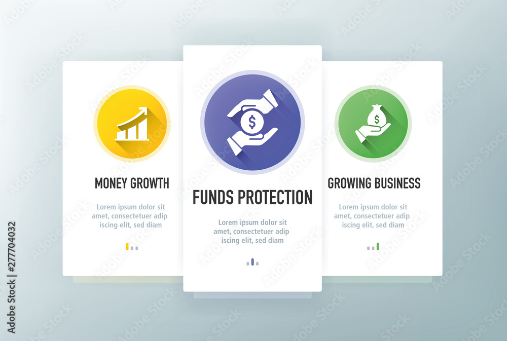 Business Economics Icons for Website and mobile app onboarding screens vector template stock illustration Business Economics Icons for Website and mobile app onboarding screens vector template stock illustration