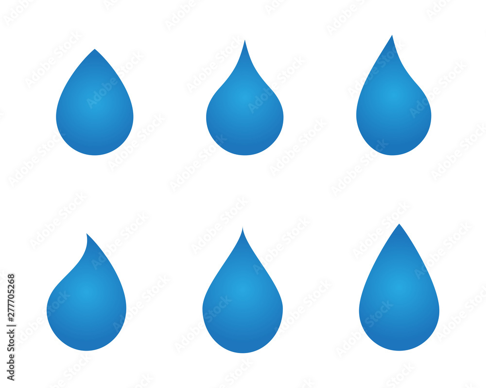 water drop Logo Template vector illustration water drop Logo Template vector illustration