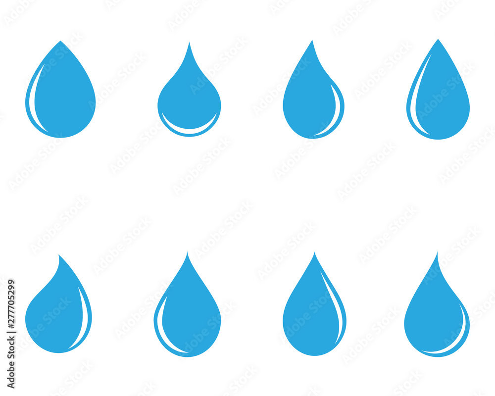 water drop Logo Template vector illustration water drop Logo Template vector illustration