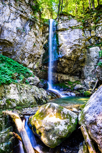 waterfall - rottach-egern - bavaria photo