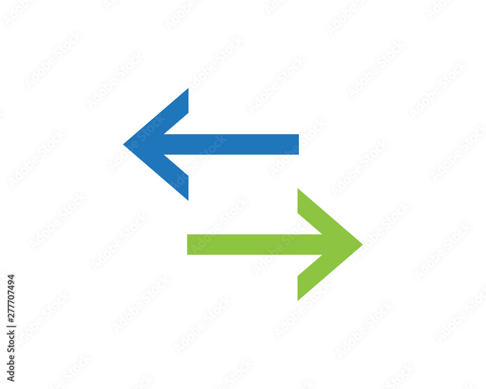 symbol of bidirectional arrows data transfer symbol of bidirectional arrows data transfer