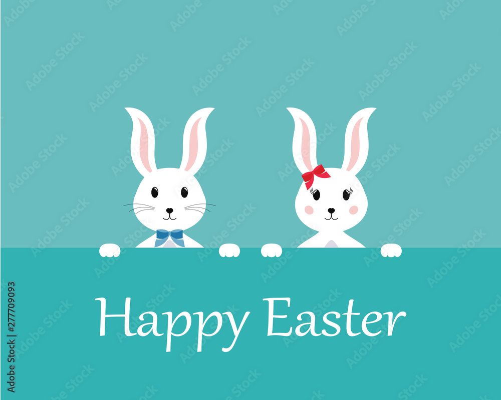 Fototapeta premium Rabbit Logo template vector icon