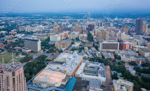 Aerial Landscape of San Antonio Texas