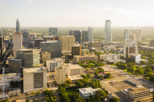 Aerial of Austin Texas