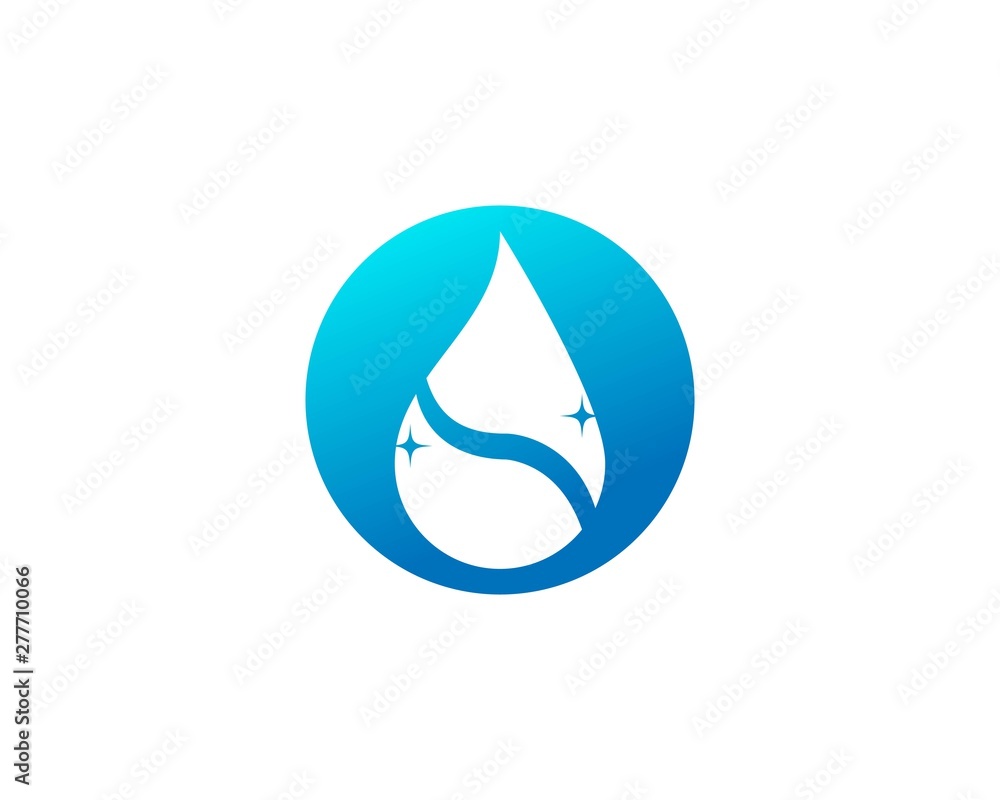 water drop Logo Template vector illustration design water drop Logo Template vector illustration design