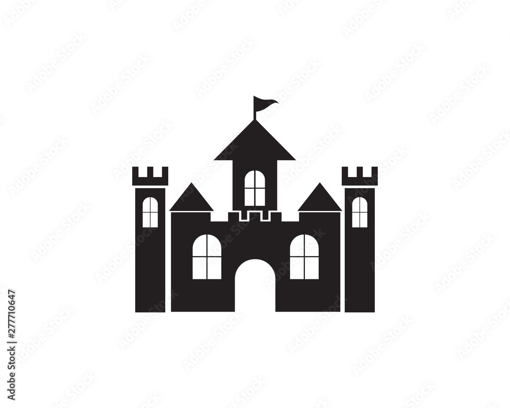castle logo vector template castle logo vector template